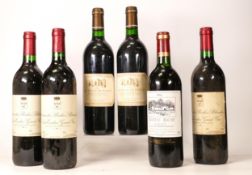 A collection of Vintage Wines to include 1992 Chateau Des Roches Blanches, 1994 Les Hauts De