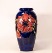 Moorcroft Anemone large vase. Limited edition 53/100 Height 31cm