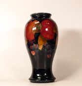 William Moorcroft pomegranate vase, c1930,h.23.5cm. (1.5cm chip restored to top rim)