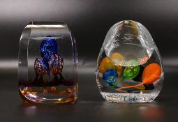 Limited edition Caithness paperweights to include The Host 9/150 ( with stand) and Quadraphonic 31/