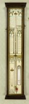 reproduction Admiral Fitzroy barometer, height 97cm