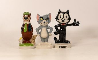 Wade cartoon characters to include Felix , Yogi Bear and Tom ( approved by customer 12/12/96 to