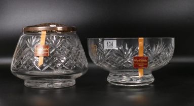 Harlequin Set of Four Coloured Bohemian Wine Glasses, height 24cm(4)