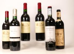 A collection of vintage Wines to include Monte Royia Wines Ayios Elias, Castillo Clavijo 2012,