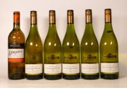Six Bottles of White Wine to include 2007 Montana Marlborough Sauvignon Blanc & Mc Williams