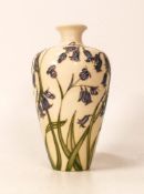 Moorcroft limited edition Bluebell Harmony vase designed by Emma Bossons. Dated 2001, number 176/