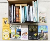 A Mixed Collection of Books to include some signed copies (Jeffrey Archer, Julian Clary, Simon King,