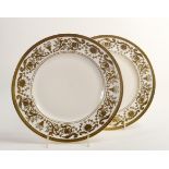De Lamerie Fine Bone China Renaissance Patterned Dinner Plates , specially made high end quality