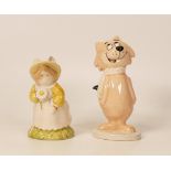 Royal Doulton Brambly Hedge figure Primrose Woodmouse DBH8 together with John Beswick Fancy Fancy