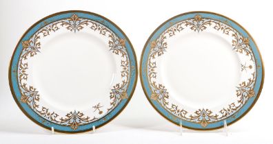 De Lamerie Fine Bone China Garland Patterned Dinner Plates , specially made high end quality item,