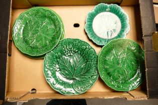 A collection of Wedgwood & Similar Cabbage Ware Plates (7)