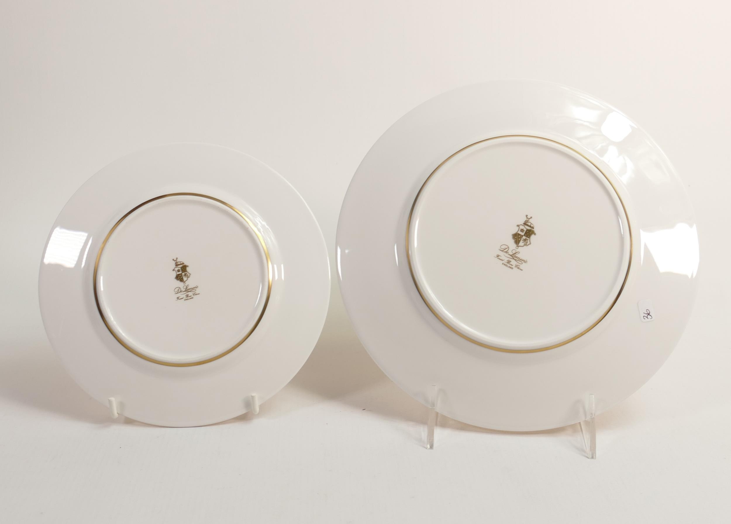 De Lamerie Fine Bone China Olympus Patterned Salad & Dessert Plates , specially made high end - Image 2 of 2