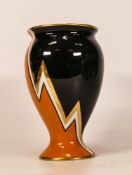 Carltonware Bizarre Patterned Vase, height 15cm(a/f)