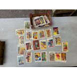 A collection of 1950s/60s comical risque postcards, approx 125 together with envelope containg