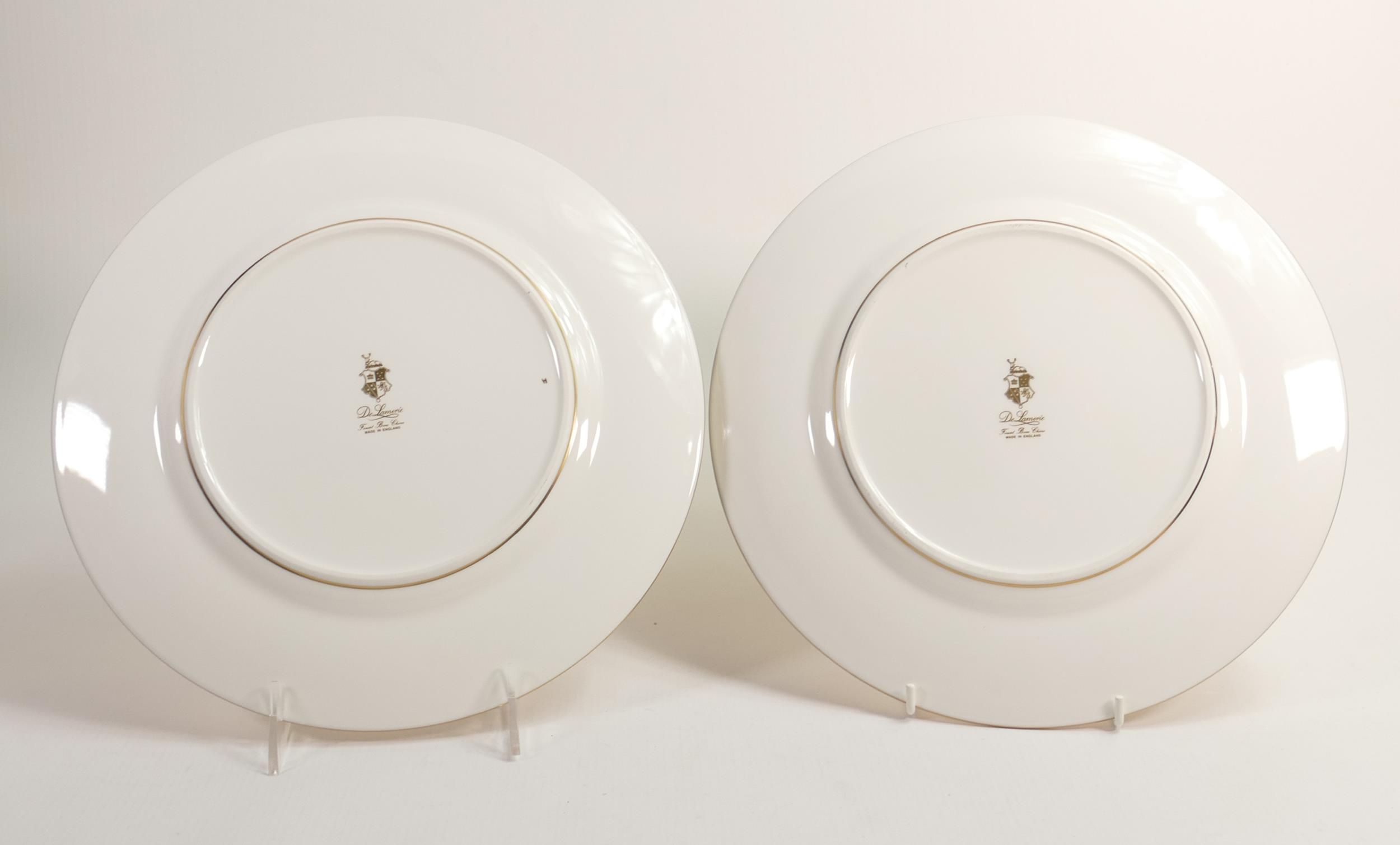 De Lamerie Fine Bone China Renaissance Patterned Dinner Plates , specially made high end quality - Image 2 of 3