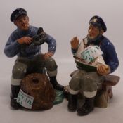 Royal Doulton figures Tall Story HN2248 together with The Lobster Man HN2317 (2)