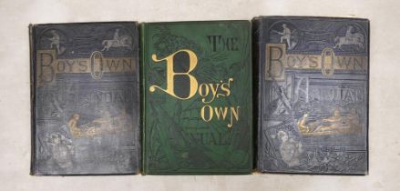Three 19th Century Boys Own Annuals