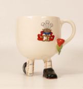 Carltonware Royal Commemorative Leggy Cup , dated 1981