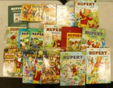 A Collection of 1980's & Later Rupert Annuals