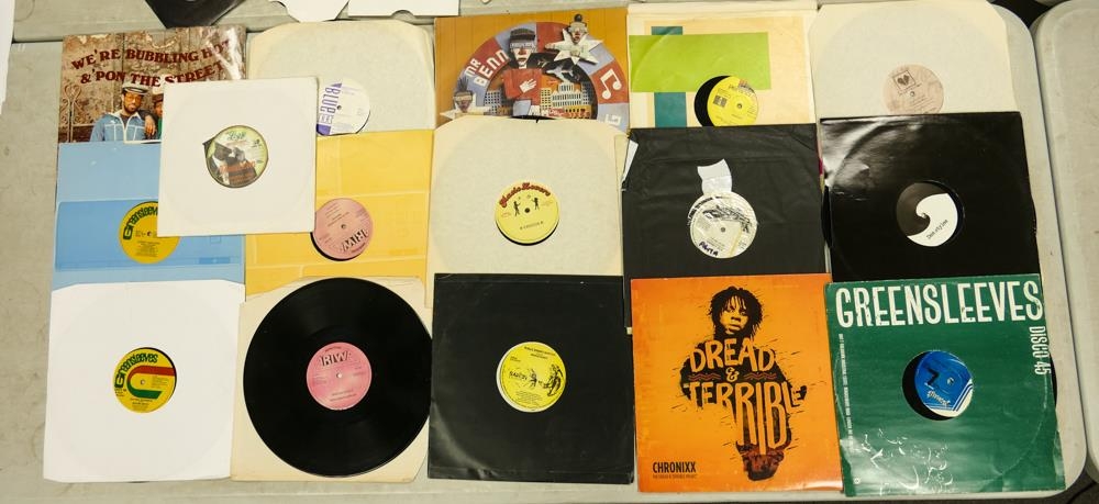 A collection of 1980's & later 12" Vinyl records including Dancehall, Reggae, Ska & Dub, some - Image 3 of 5