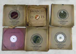 A collection of Vintage Grampohone records