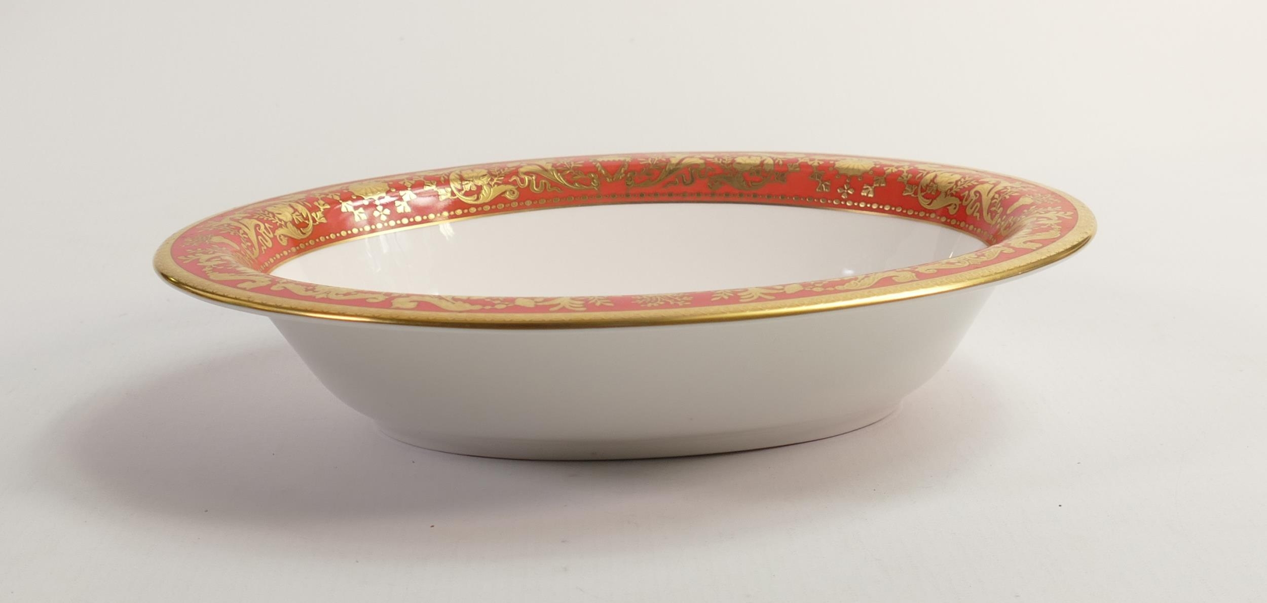 De Lamerie Fine Bone China Burnt Orange Oval Open Veg Bowls , specially made high end quality - Image 2 of 3