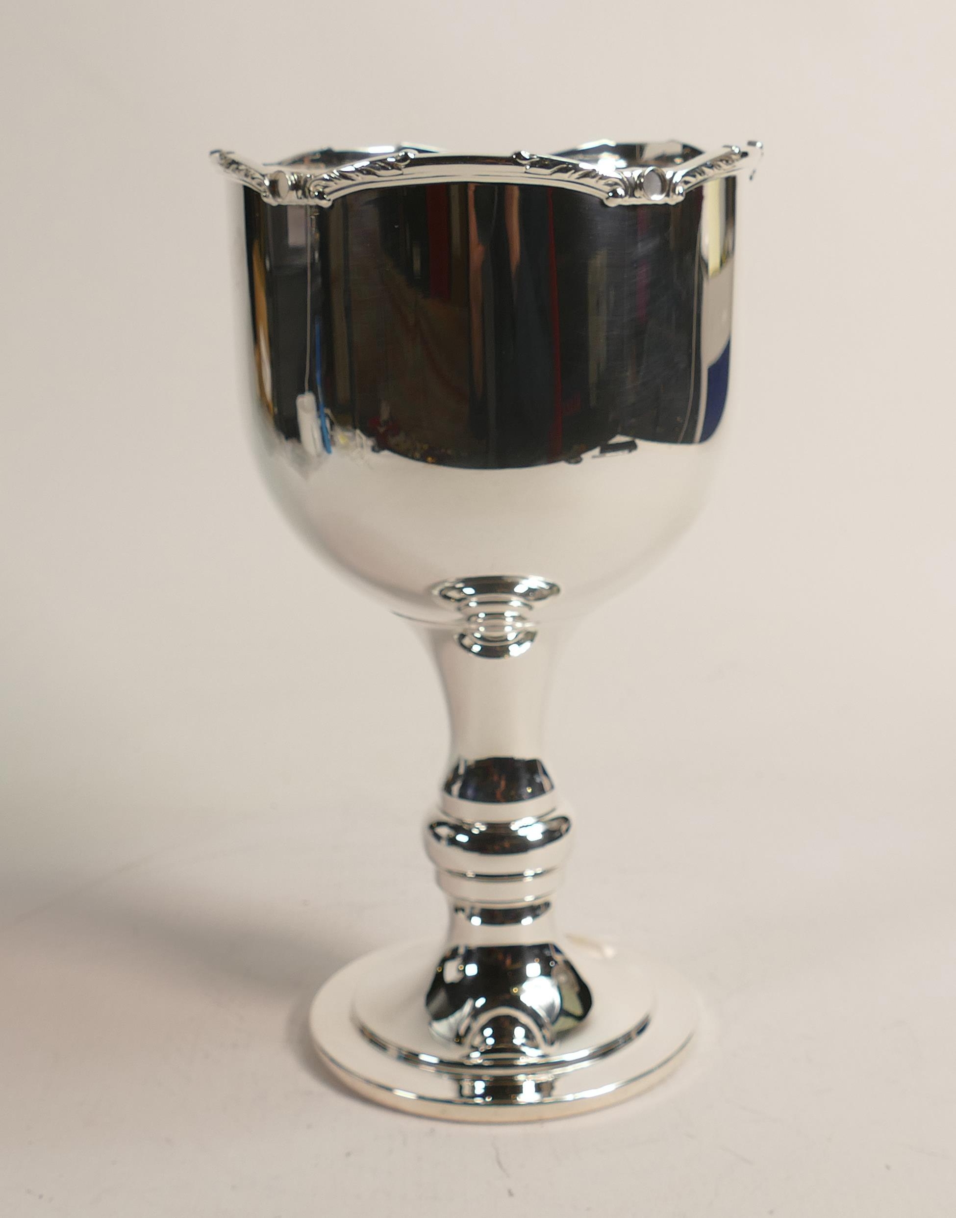 De Lamerie Fine silver plate Incense Burner Goblet , specially made high end quality item, new and