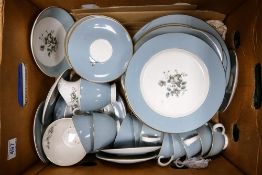 A collection of Royal Doulton Rose Ellis Patterned Tea & Dinner ware
