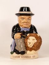 Kevin Francis Large Limited Edition Toby Jug Winston Churchill Spirit of Britain