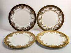 De Lamerie Fine Bone China Chatsworth Garland patterned dinner plates, specially made high end