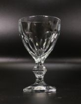 Boxed De Lamerie Fine Bone China Lead Crystal Undecorated Water Goblets x 6