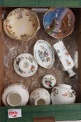 A Mixed Collection of Items to Include Wedgwood Kutani Crane Patterned Vase, Pin Dish, Candle