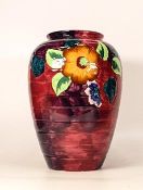 Royal Cauldon large floral vase