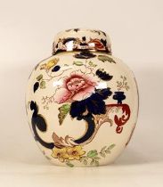 Large Mason's Mandalay ginger jar . Height 23cm