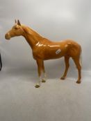 A Beswick Palomino Race Horse