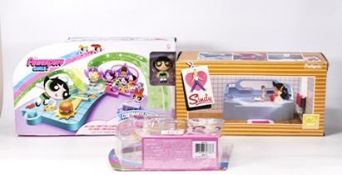 Three Boxed Toys to include Sindy and two Powerpuff Girls examples