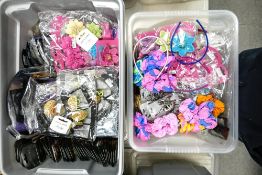 A quantity of ladies hair accessories to include head bands, bobbles, scrunches, clips etc ( 2