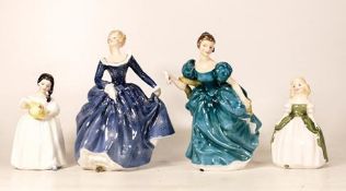 Royal Doulton lady figures to include Rhapsody HN2257, Fragrance Hn2334, Mandy HN2476 and Penny