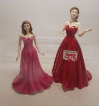 Royal Doulton Figures My Love HN4392 & Ruby HN4976 (2)