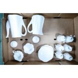 A collection of Shelley Dainty coffee set to include hot water jug ( 16 pieces)