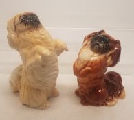A collection of Beswick dogs to include two Pekinese begging, both gloss (2).