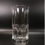 Clear Cut Glass Crystal set of 11 Hi Ball Tumbler Glasses made for Delamerie Fine Bone China (2