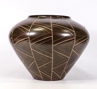 Denby Origins Pattern Large Vase designed by Richard Eaton