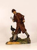 Royal Doulton resin figure Sherlock Holmes . Boxed