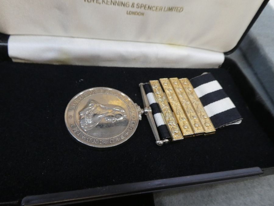 A group of St John's medals to 'M M Hellaway', to include World War II Defence medal, a St John's me - Image 6 of 6
