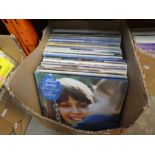 Four boxes of various vinyl LPs to include Jazz, Folk/Country, Classical and various other genres