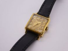 A Ladies 18ct gold Gubelin dress watch