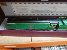 A Corgi 'Dibnah's Choice Fowler V6 Road Loco, a boxed Audi and a cased built West Country pacific Cl