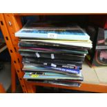 A quantity of vinyl LPs including classical records