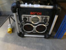 A BOSCH Power box work radio system